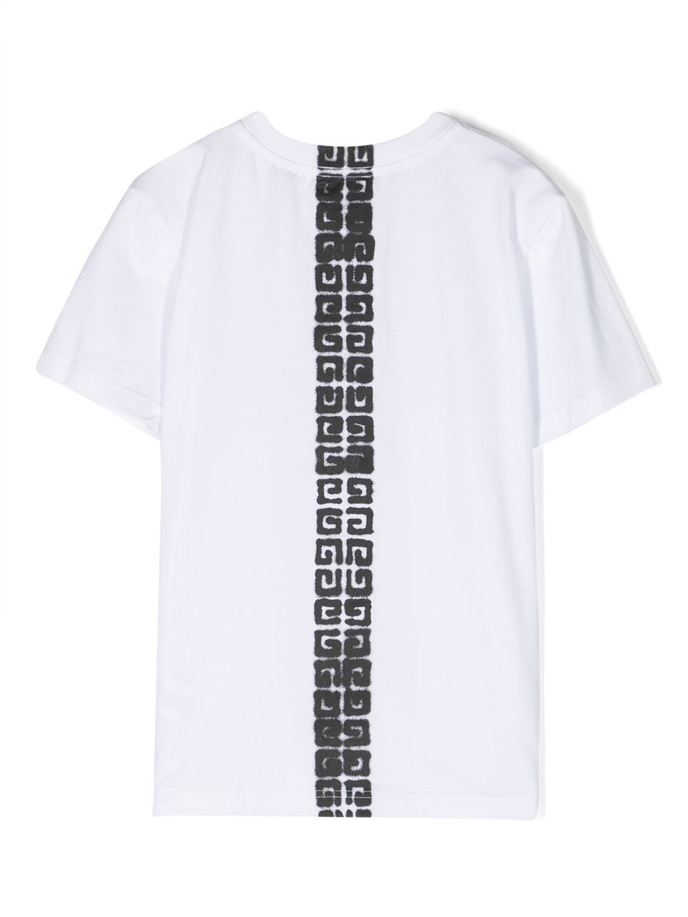 Givenchy Kids T-shirt met logoprint - Wit