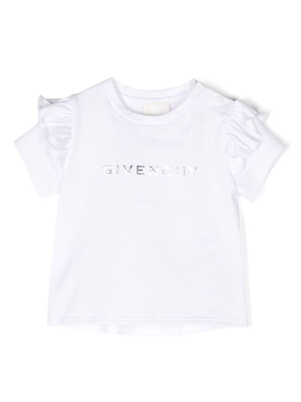 Givenchy Kids logo-print T-shirt | White | FARFETCH IN