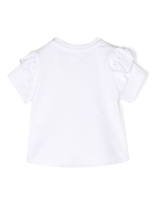 Givenchy Kids logo-print T-shirt | White | FARFETCH IN