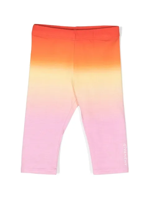 Givenchy Kids gradient-effect leggings