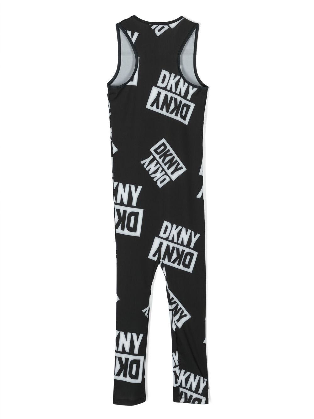 Dkny Kids Mouwloze jumpsuit - Zwart
