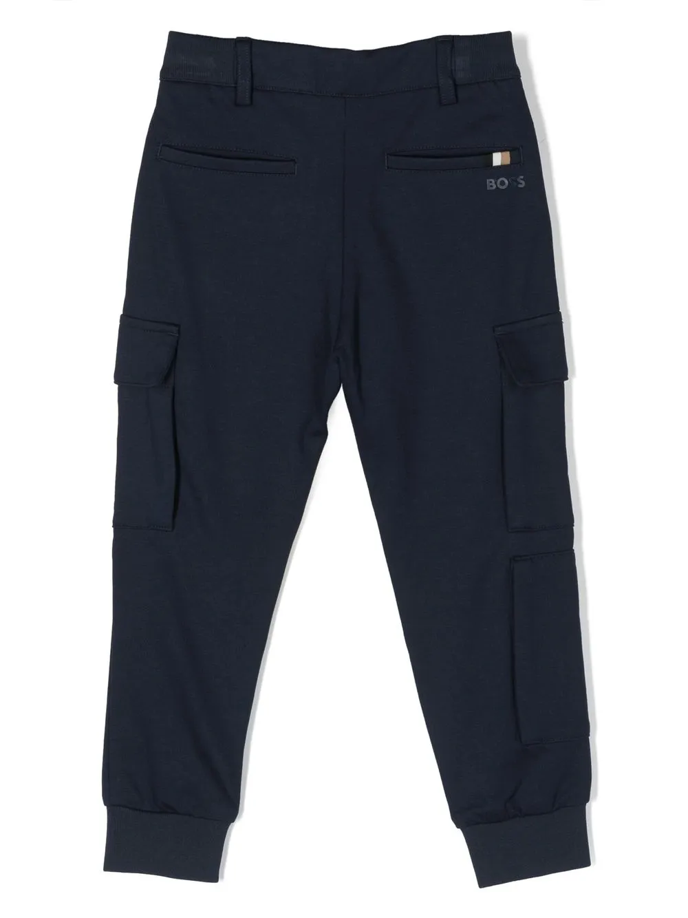 BOSS Kidswear Broek met cargo zak - Blauw