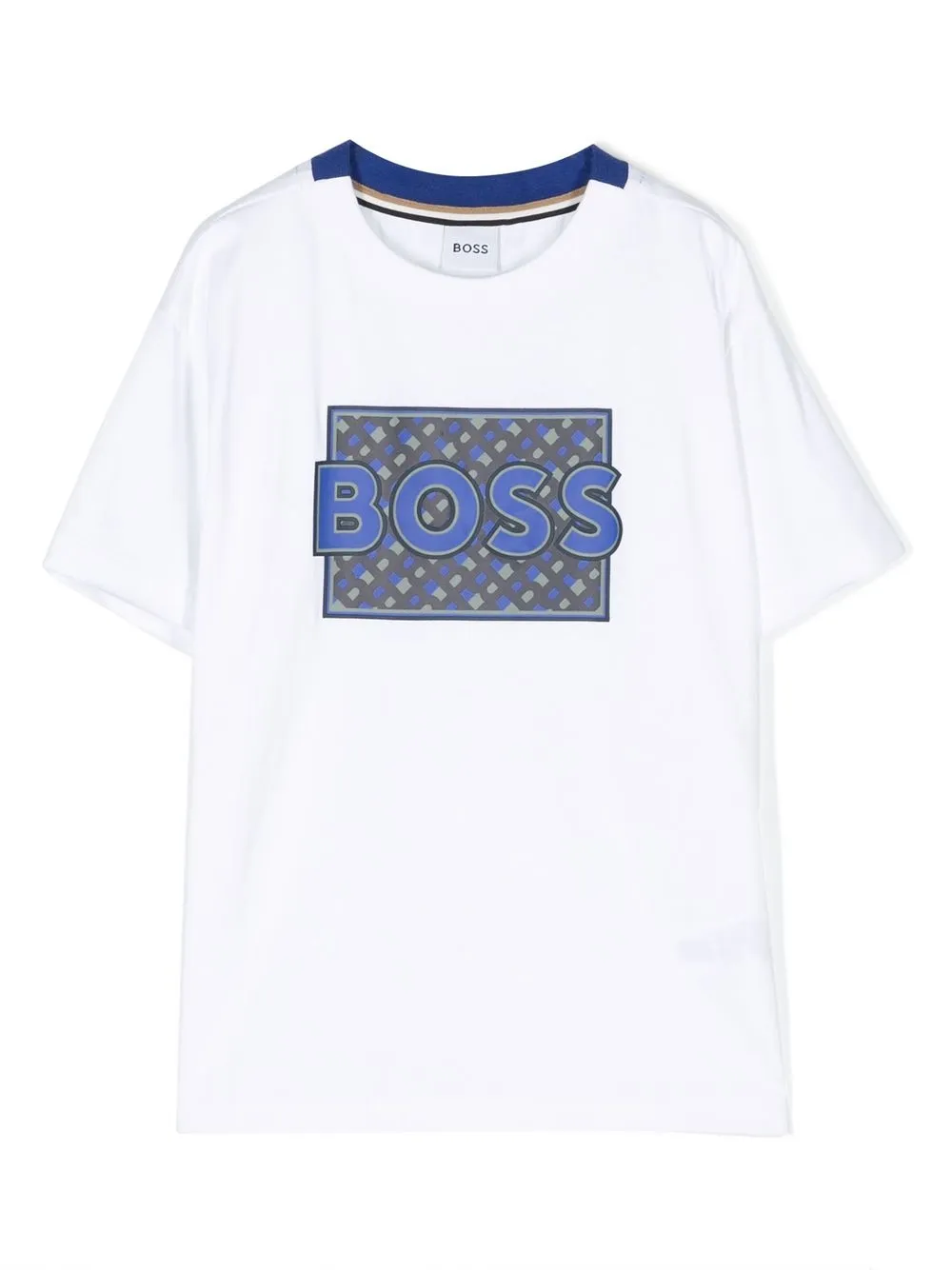 

BOSS Kidswear playera manga corta - Blanco