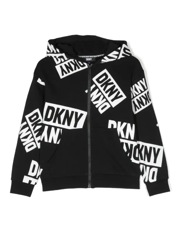 dkny zip hoodie