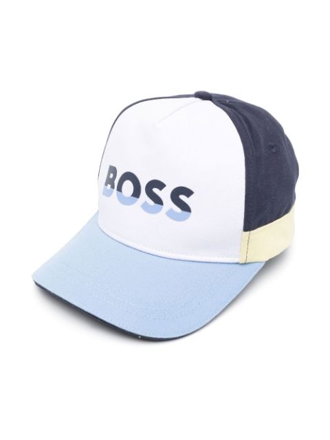 BOSS Kidswear - logo-print baseball cap