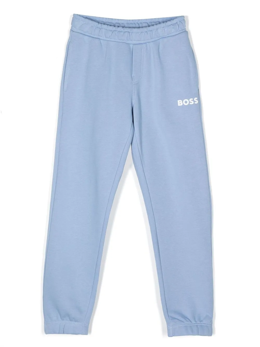 

BOSS Kidswear logo-print track pants - Blue