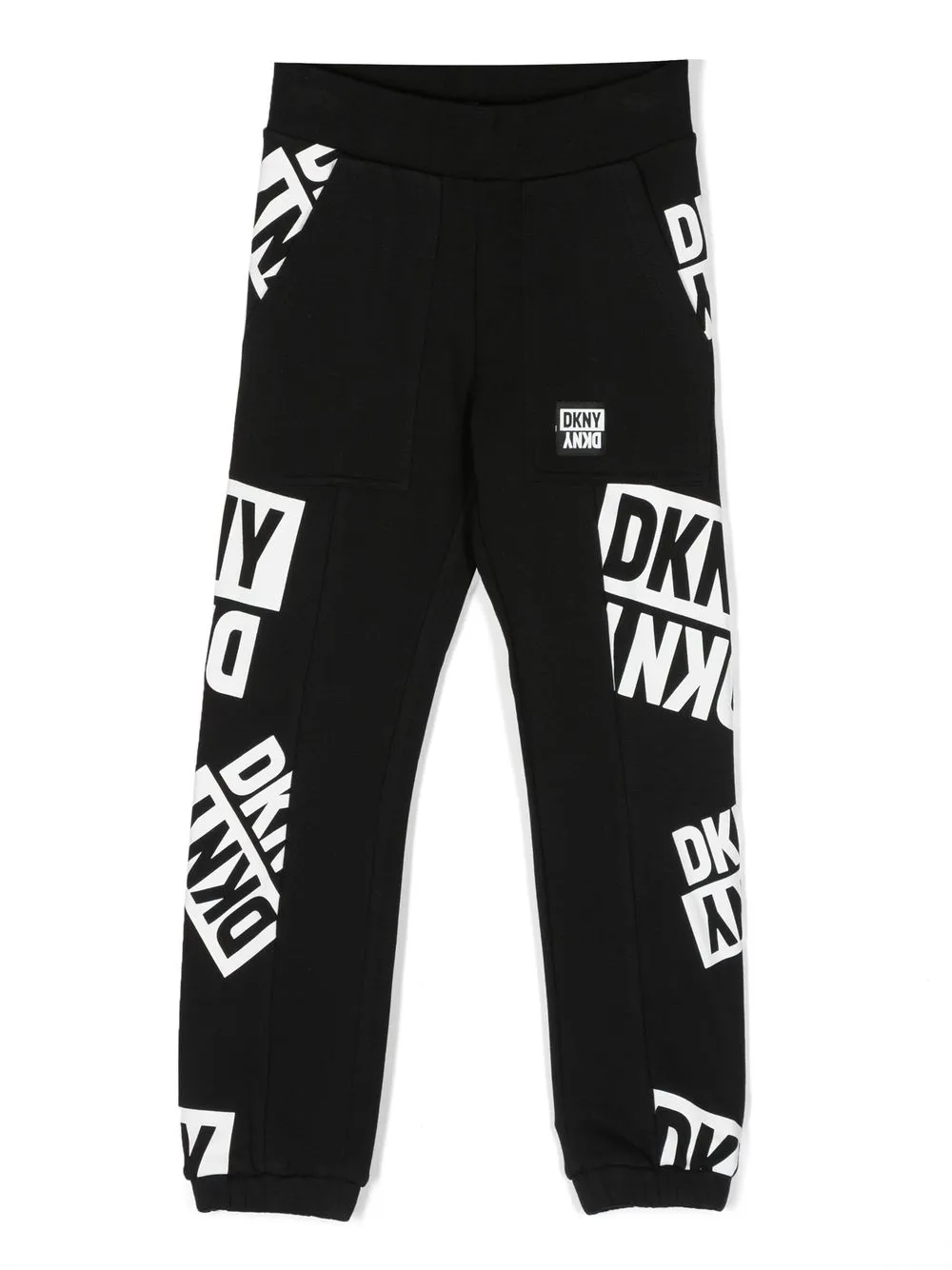 

Dkny Kids graphic-print track pants - Black