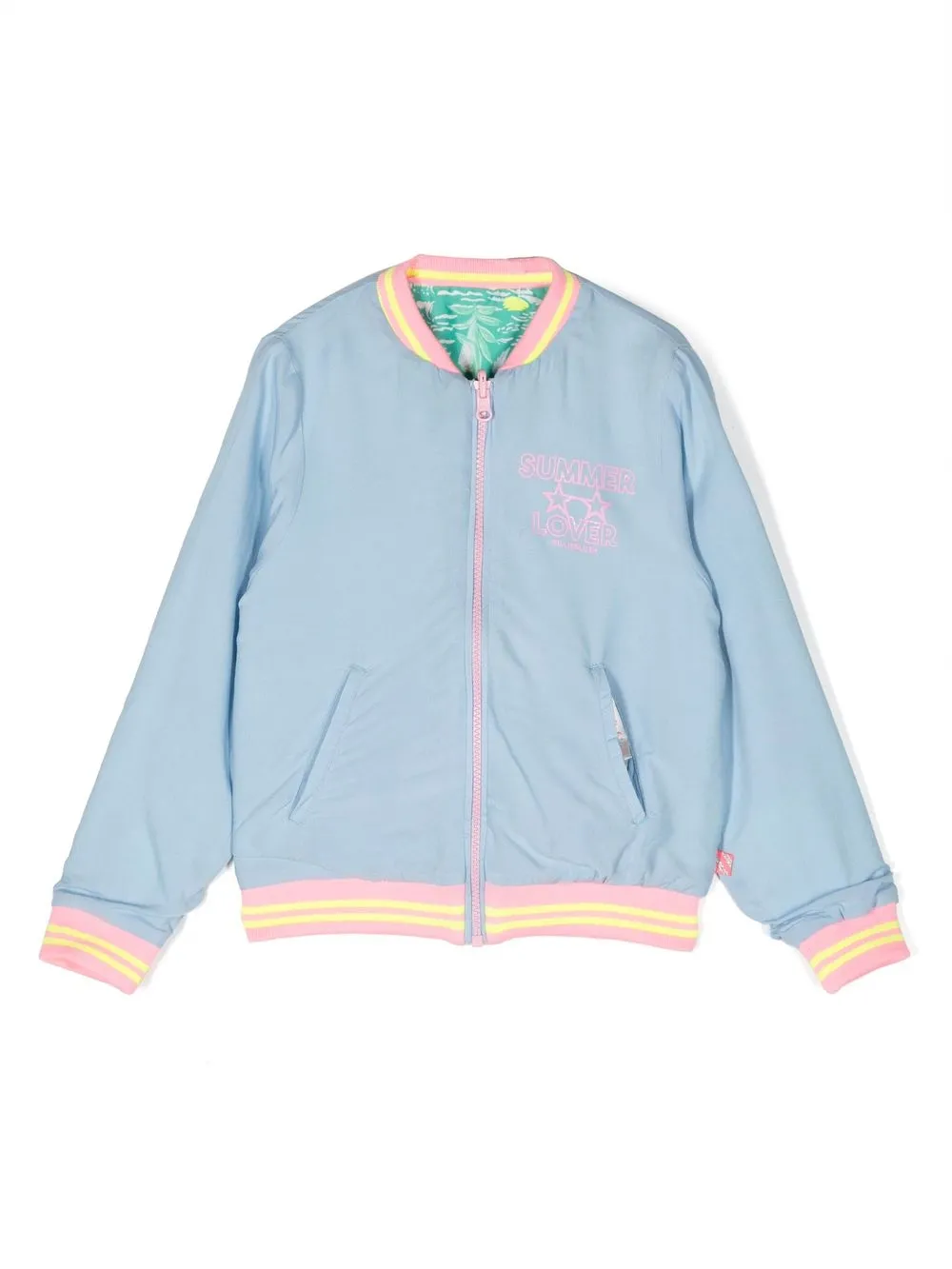 

Billieblush reversible bomber jacket - Blue