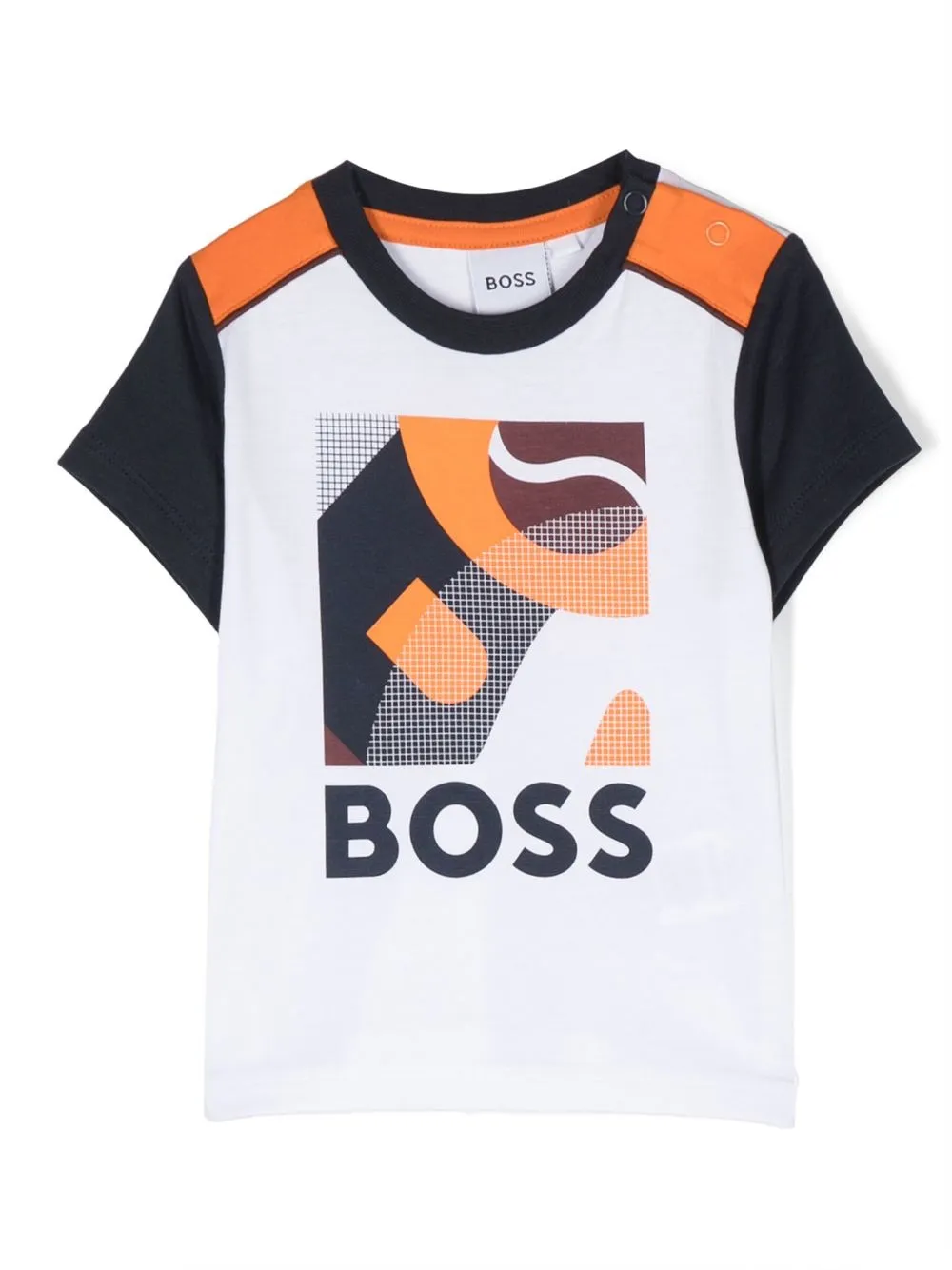 

BOSS Kidswear logo-print cotton T-Shirt - White