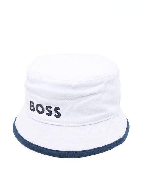 BOSS Kidswear Fischerhut mit Logo-Print