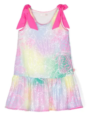 Bonton Ice cream-motif Cotton Dress | Pink | FARFETCH