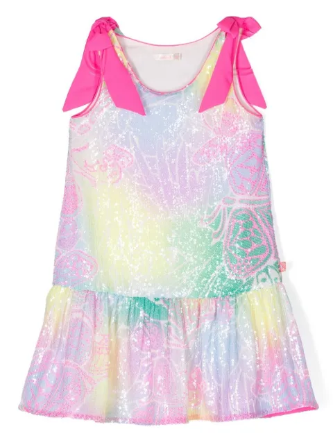 Billieblush vestido sin mangas bordado con lentejuelas