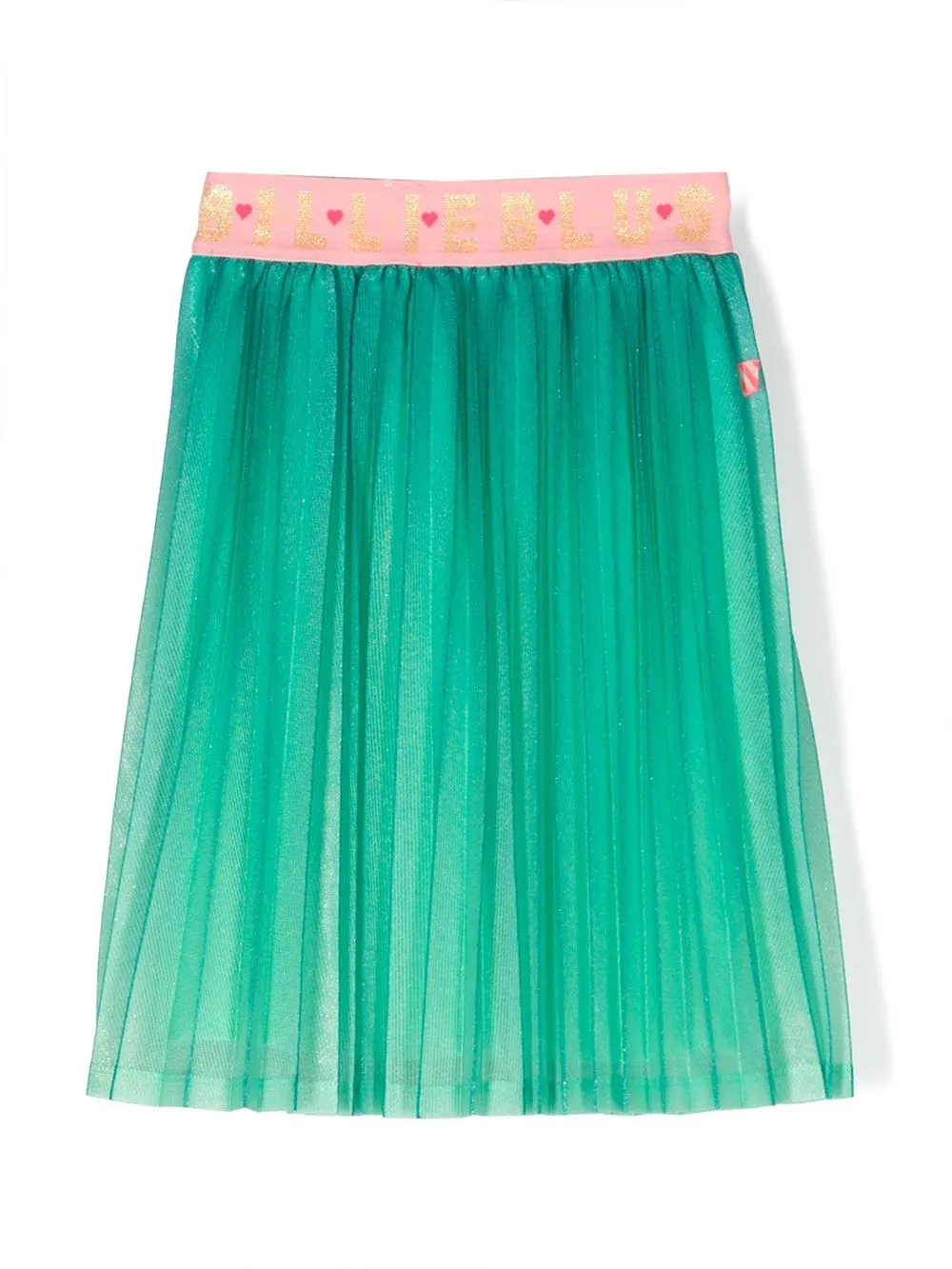 

Billieblush falda midi con logo en la pretina - Verde