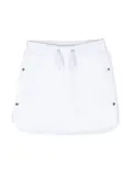 BOSS Kidswear elasticated drawstring jersey skirt - White