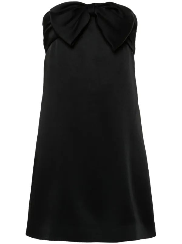ワンピース SAINT LAURENT Black Nylon Blend Mini Dress 19359717_54161579_600.jpg