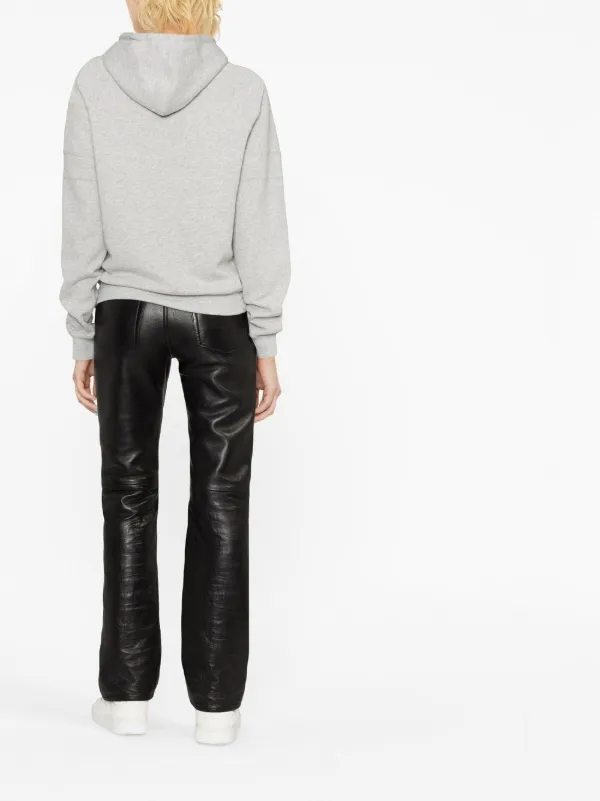 Saint Laurent ロゴ パーカー | グレー | FARFETCH JP