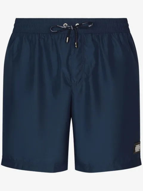Dolce & Gabbana Badeshorts mit Logo-Detail
