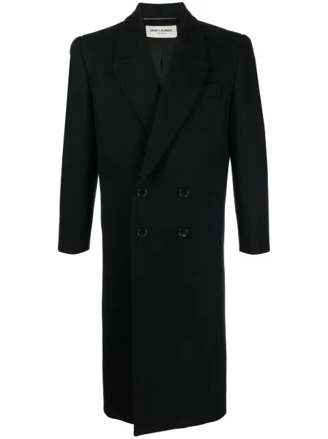 Saint Laurent double-breasted coat