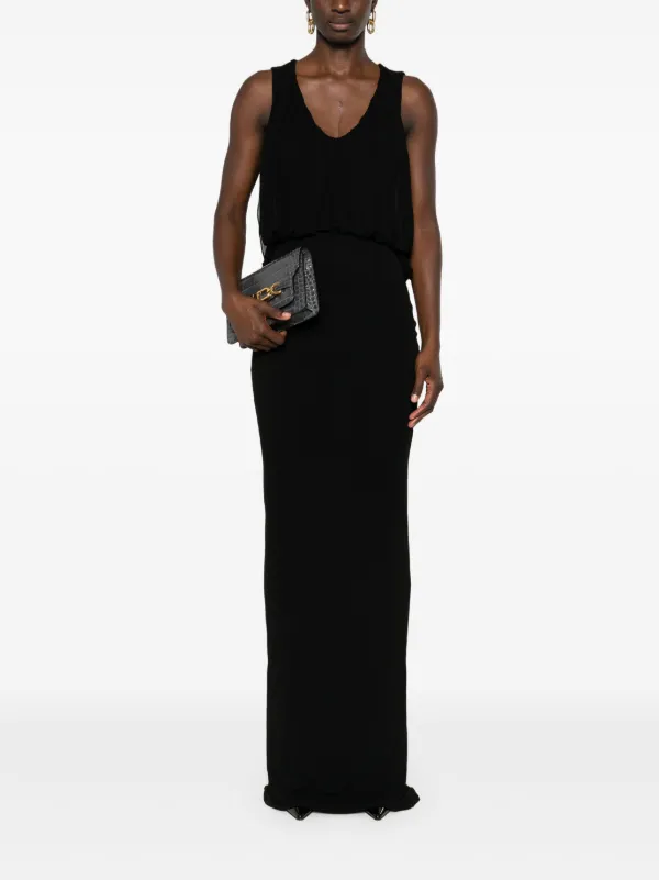 knee length dresses for ladies LUCILE DRAPED MAXI DRESS – Significant Other