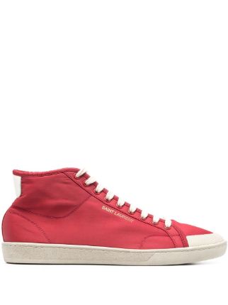 Saint laurent high top on sale sneaker