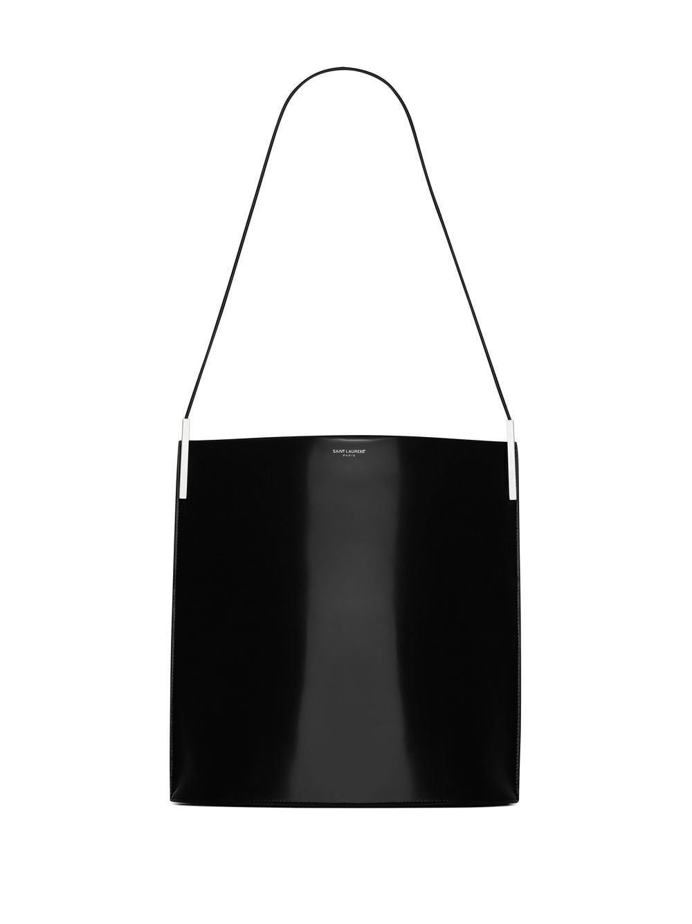Shop Saint Laurent Ysl Suzanne Shoulder Bag In Black