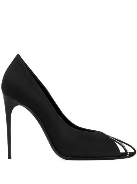 Saint Laurent Martinique 110mm crystal-embellished pumps