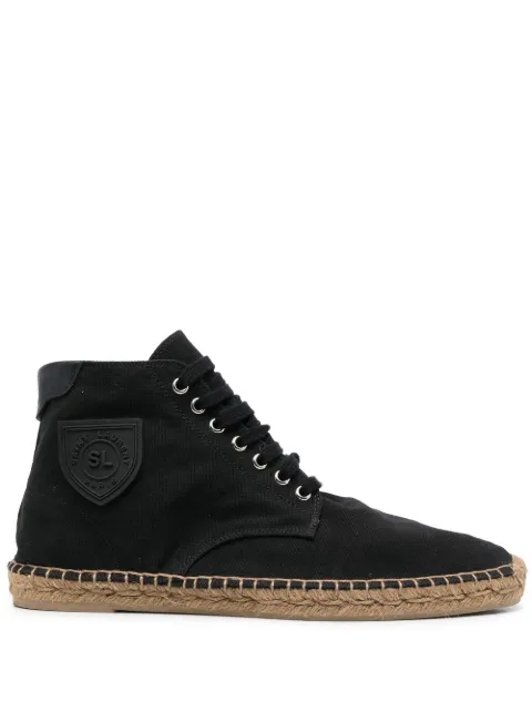 Saint Laurent alpargatas altas Damon