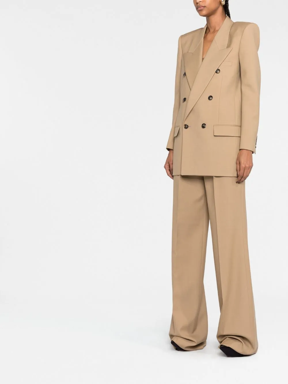 Saint Laurent double-breasted wool blazer | Image 6