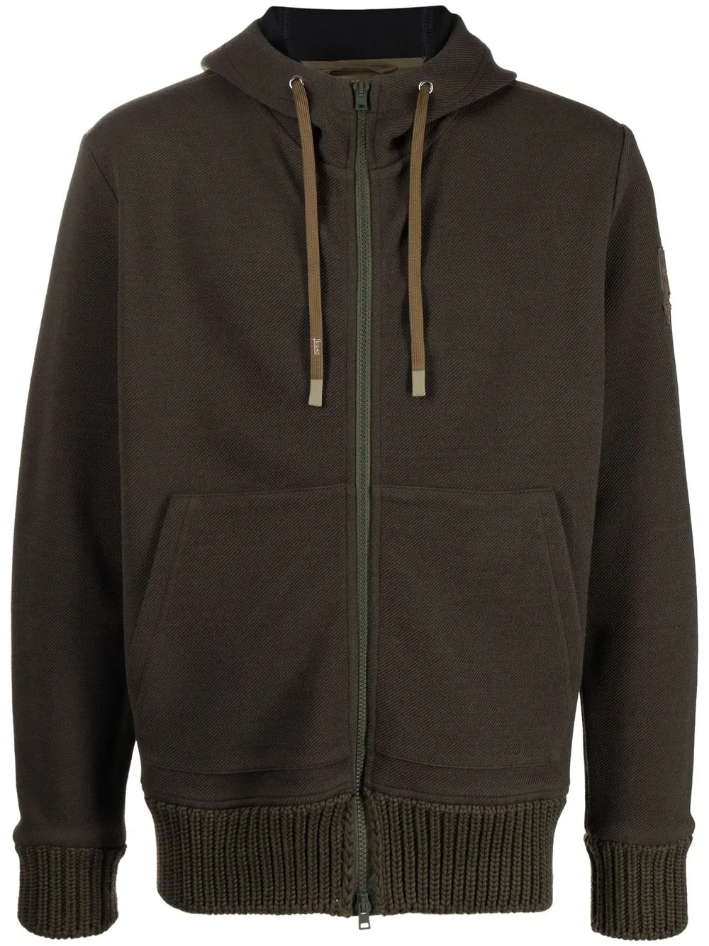 

Herno hooded zip-up jacket - Green
