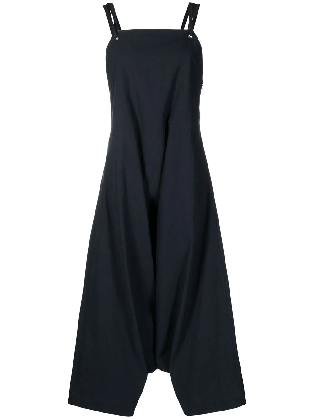 

Yohji Yamamoto cropped sleeveless jumpsuit - Blue