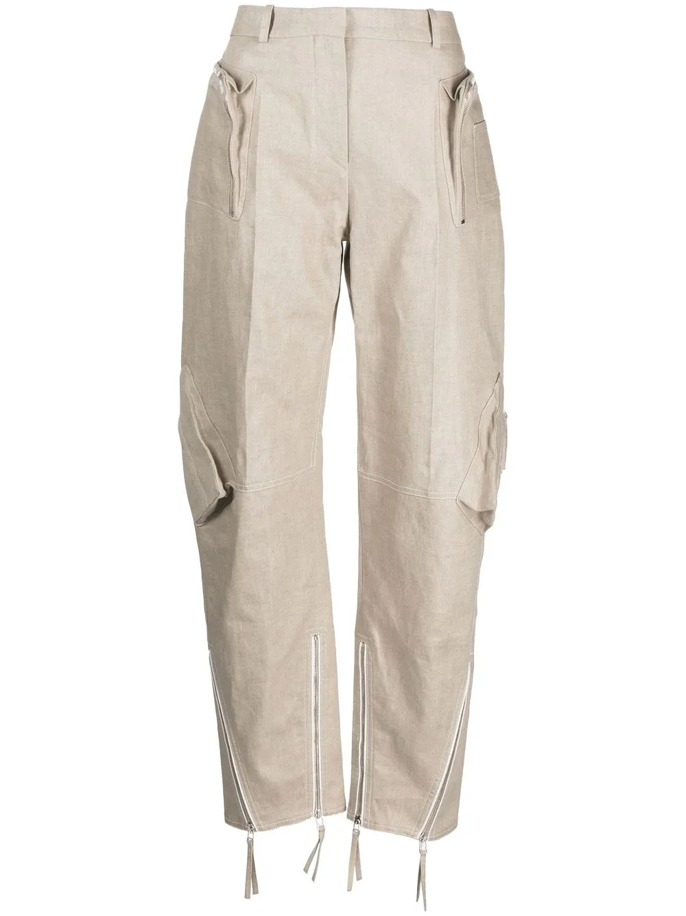 

Jacquemus Papier tapered cargo trousers - Brown