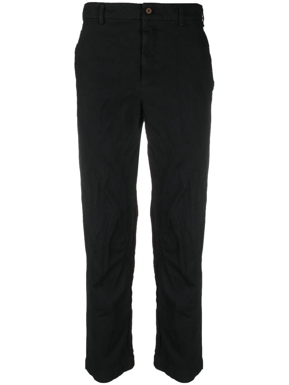 

Black Comme Des Garçons crease-effect tapered-trousers