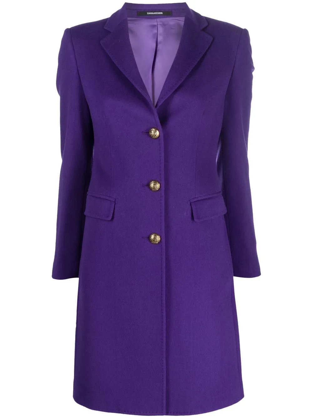 

Tagliatore single-breasted coat - Purple