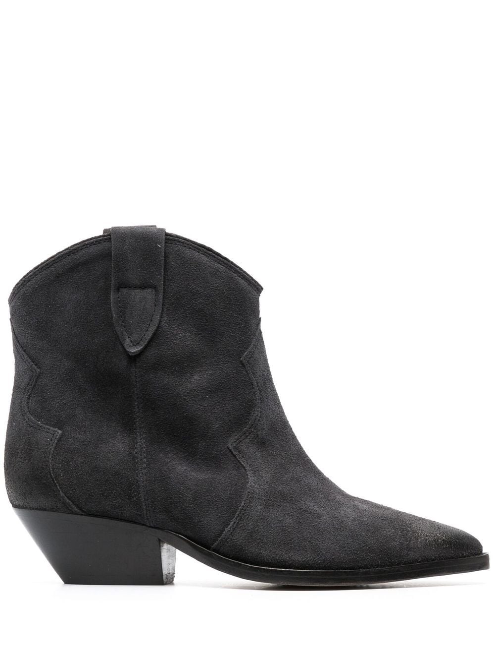 ISABEL MARANT Donatee Studded Leather Ankle Boots - Farfetch