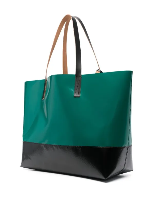 Marni two tone Tote Bag Farfetch