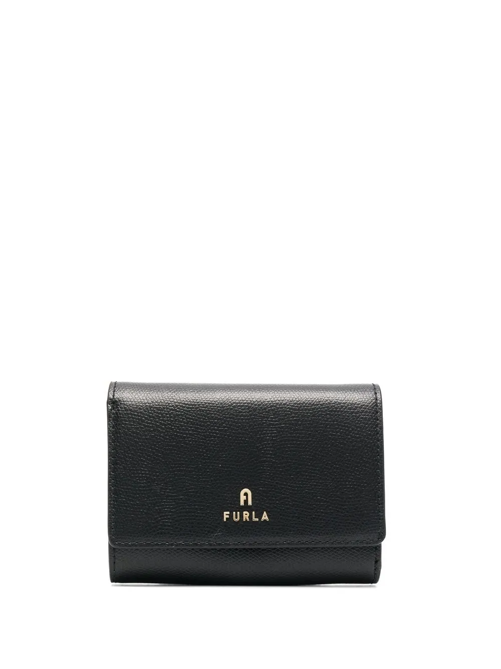 

Furla logo-plaque detail wallet - Black