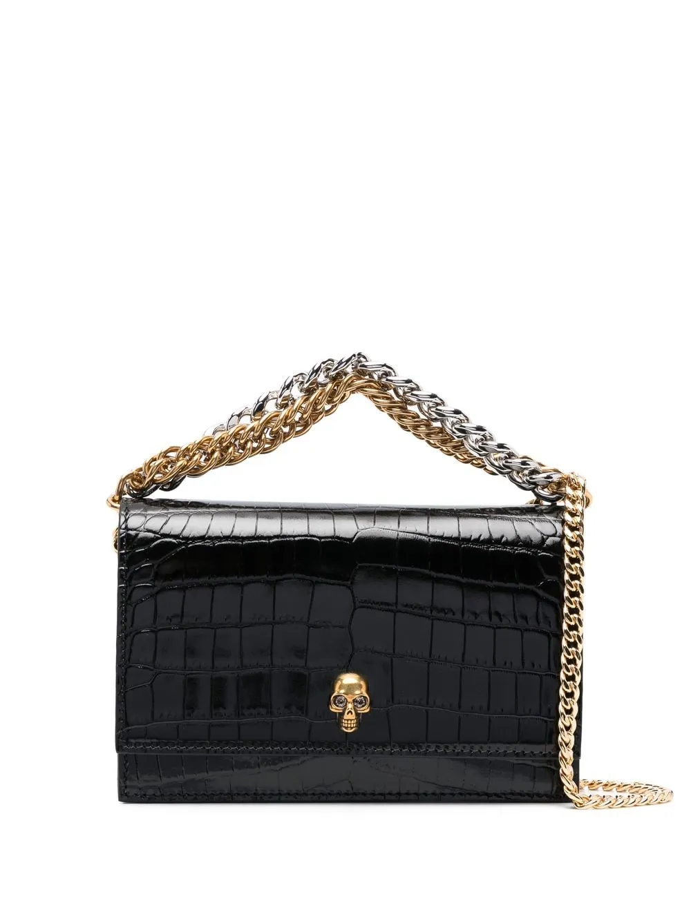 

Alexander McQueen chain-link crossbody bag - Black