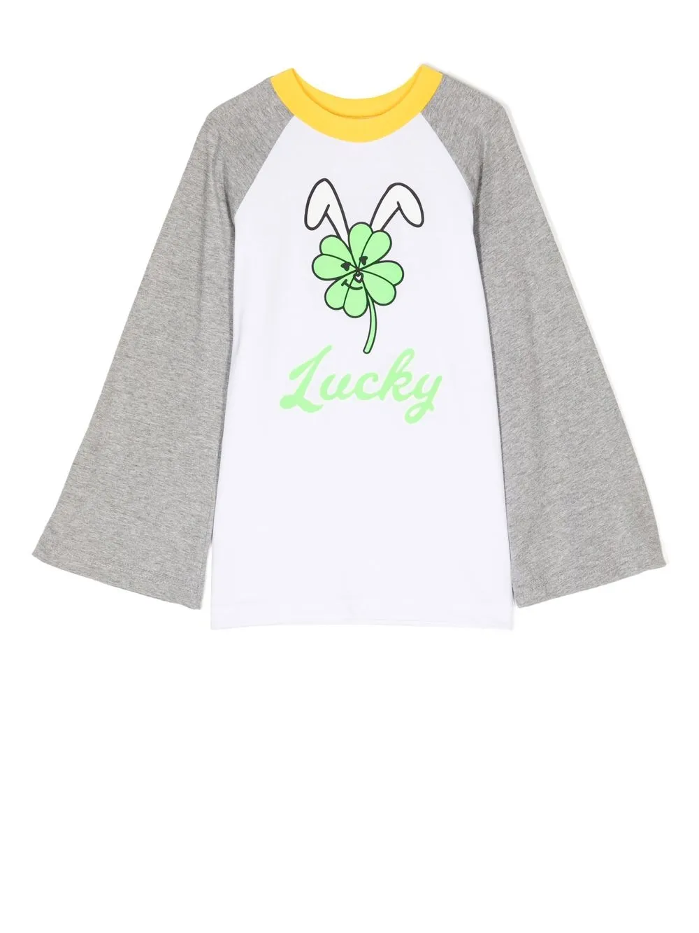 Natasha Zinko Kids' Lucky Cotton Sweatshirt In White