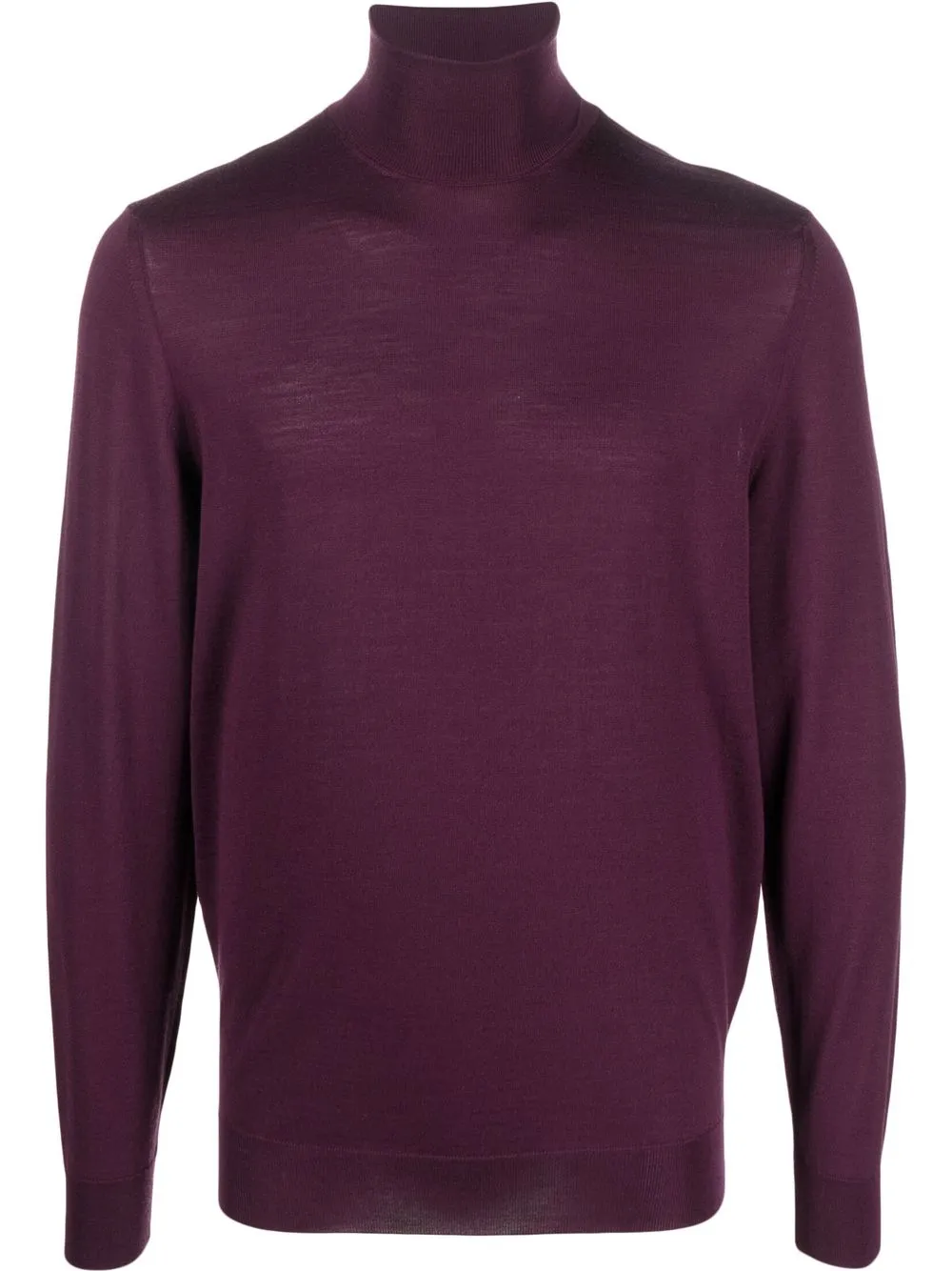 

Drumohr high-neck merino wool jumper - Purple