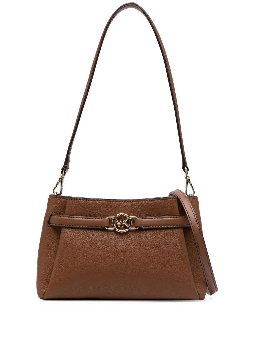 

Michael Michael Kors logo-detail leather shoulder bag - Brown