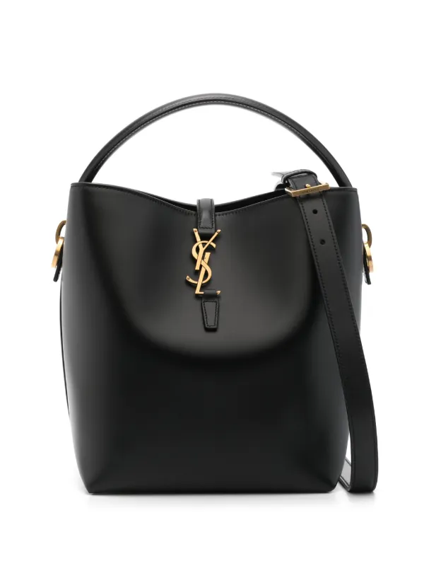 Saint Laurent Le 37 Bucket Bag Black FARFETCH IE