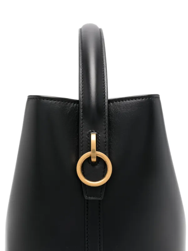 【関税込】 LE 37 バケットバッグ - ブラック:ゴールド Saint Laurent LE 37 バケットバッグ ミニ | ブラック | FARFETCH JP