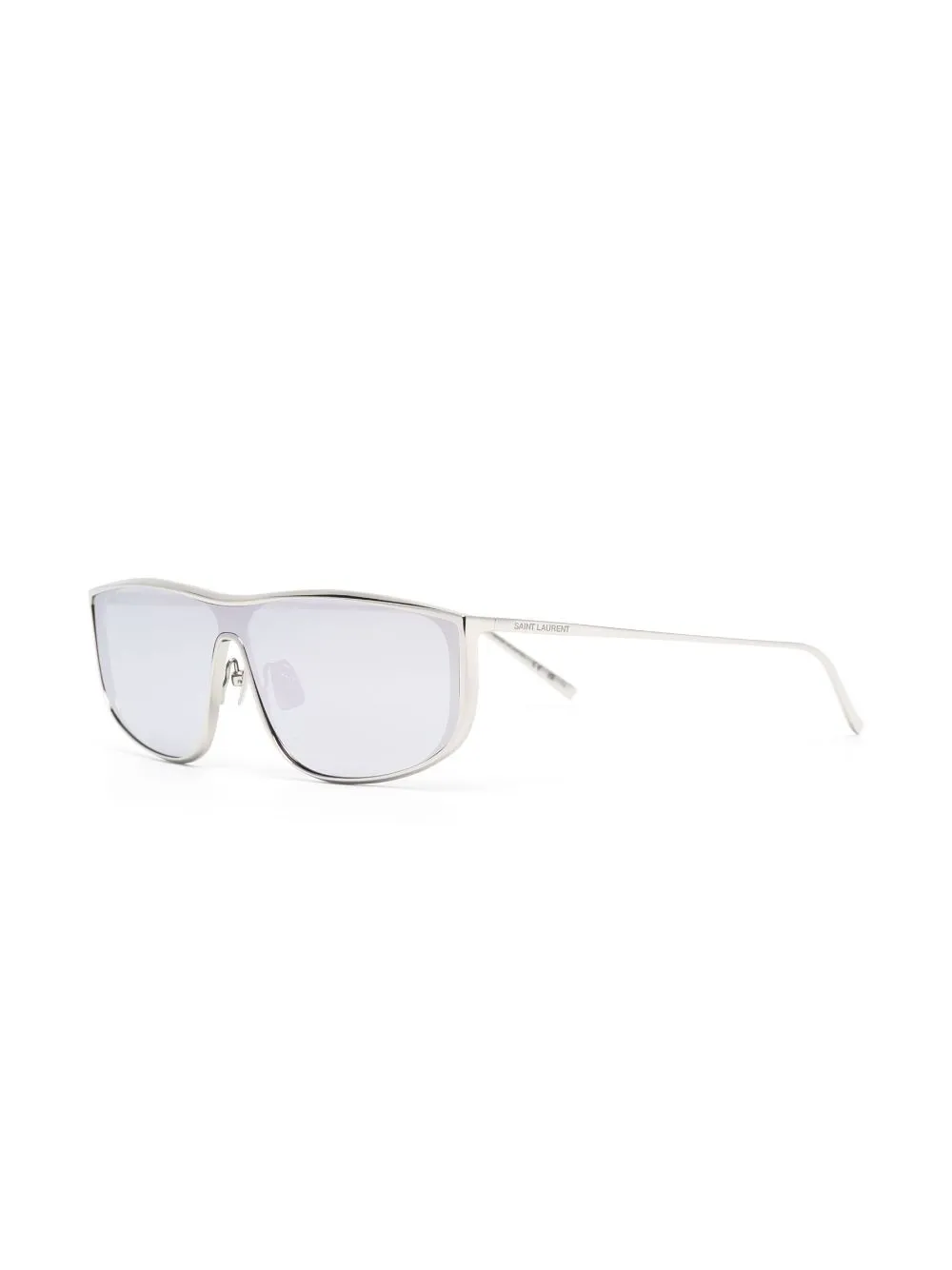 Saint Laurent Eyewear Zonnebril met vierkant montuur - Grijs