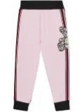 Burberry Kids Thomas-bear print detail jogging trousers - Pink