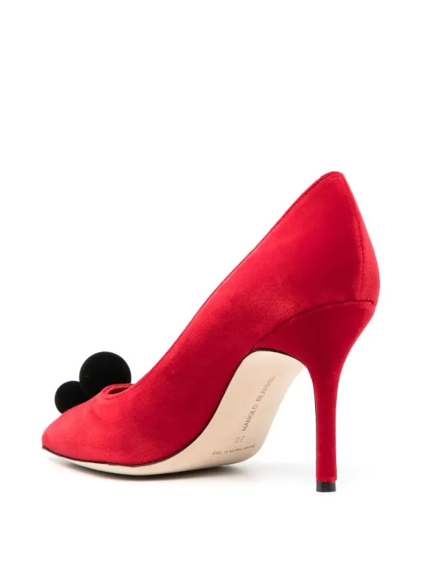 Escarpin pompon discount