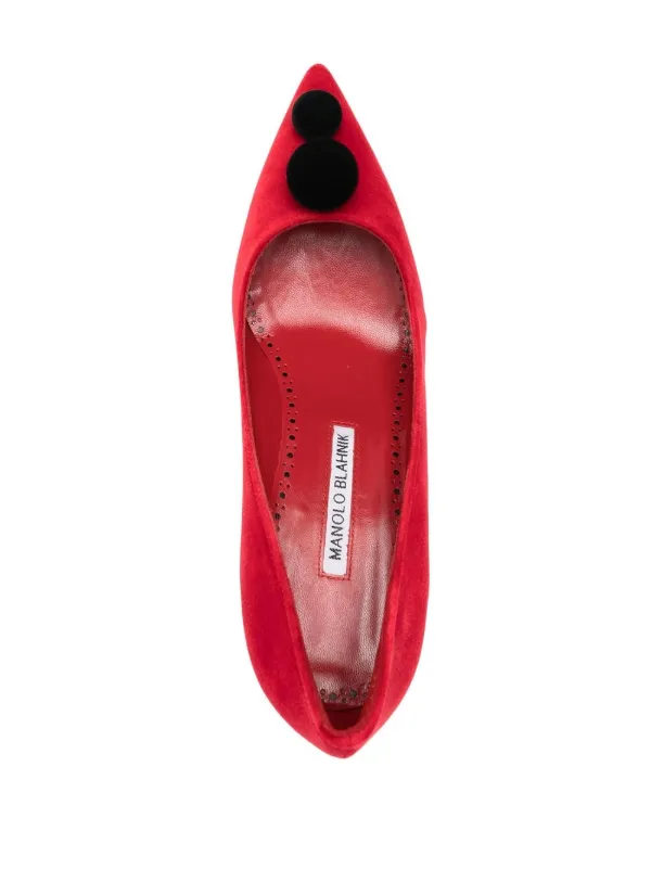 Zapatos manolo blahnik suela roja precio sales