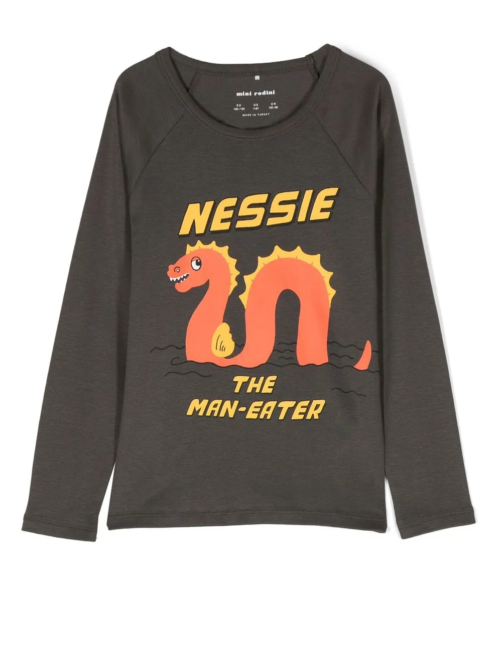 

Mini Rodini Nessie-print detail sweatshirt - Grey