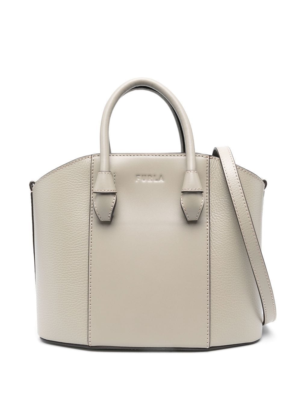 Furla Miastella Colorblock Leather Tote Bag