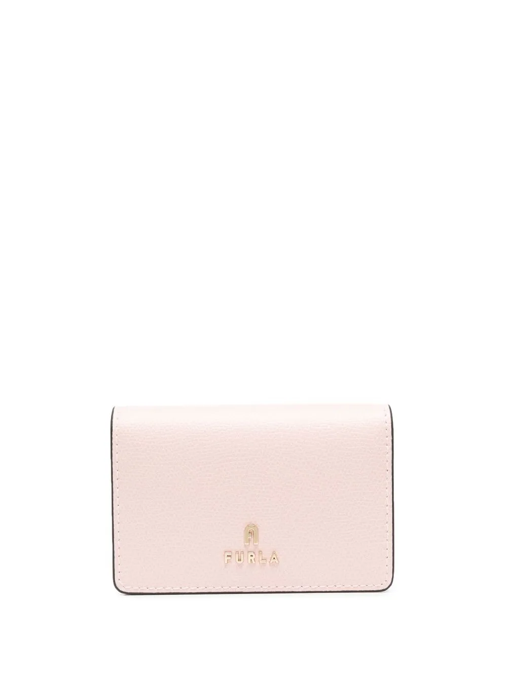 

Furla logo-plaque folding wallet - Pink