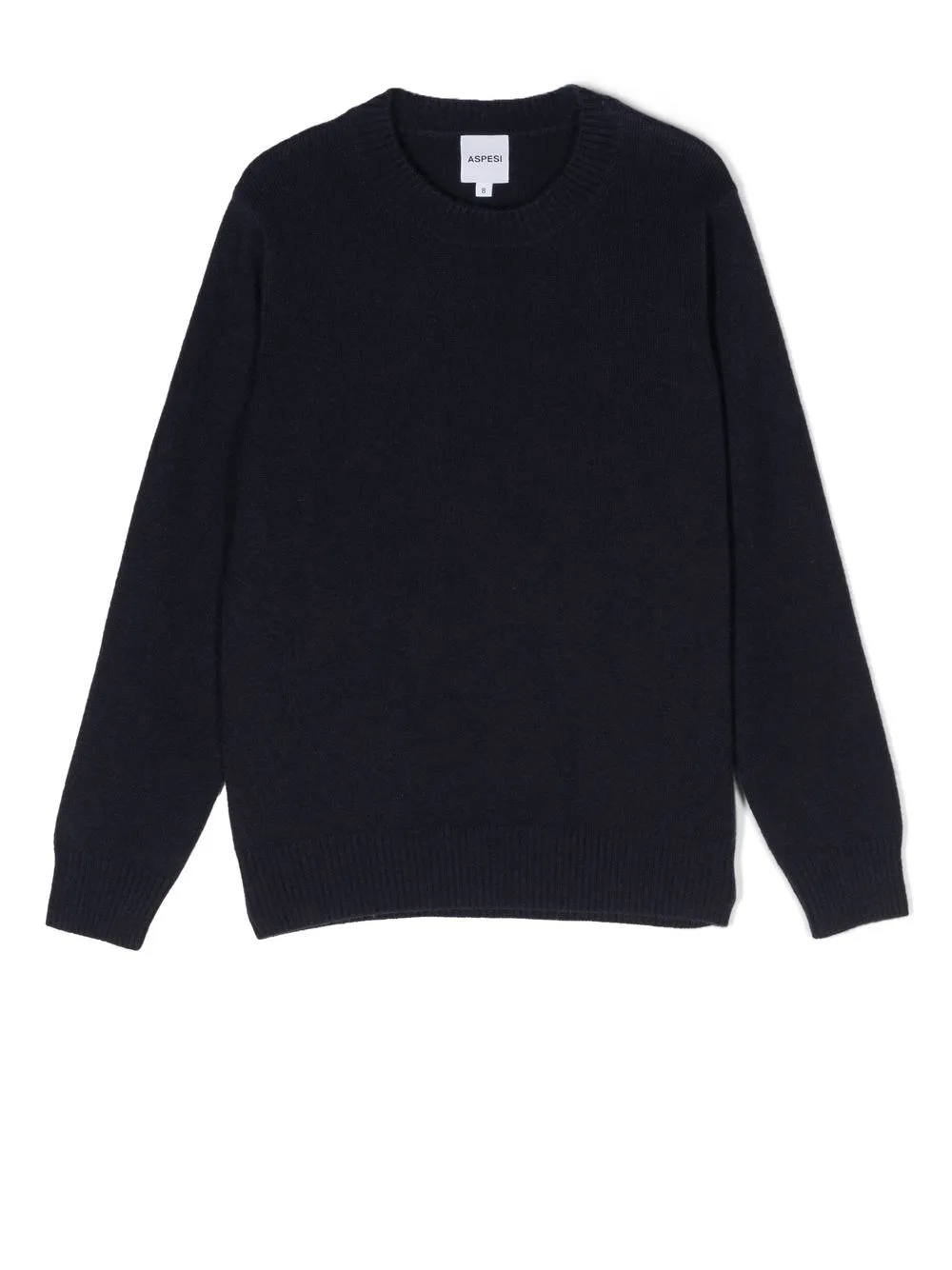 

Aspesi Kids crew-neck cashmere jumper - Blue